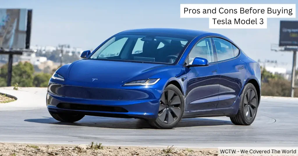 Tesla model 3 pros and cons