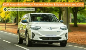KGM Korando E-Motion Review: Pricing & Specs, Pros and Cons