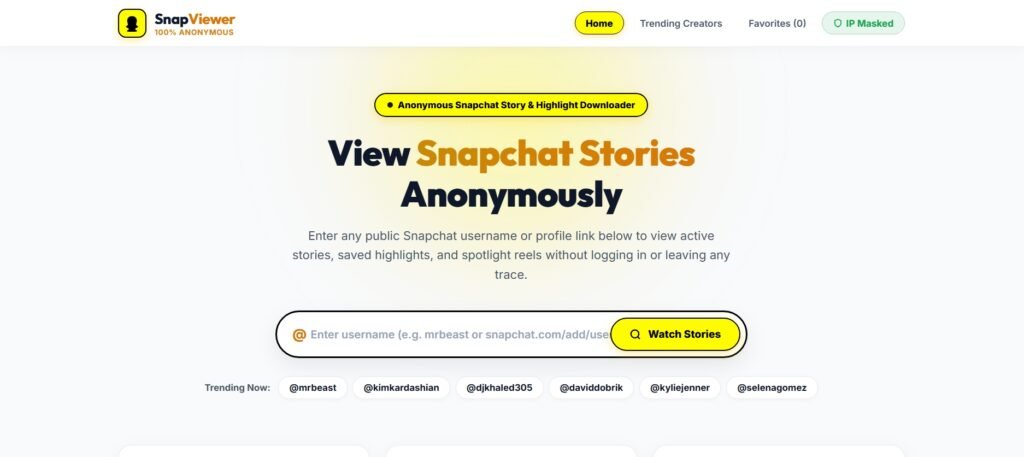 view snapchat stories anonymously